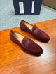 J.M.WESTON Man Red Calfskin Business Leather Shoes 042849 (2)_th.jpg